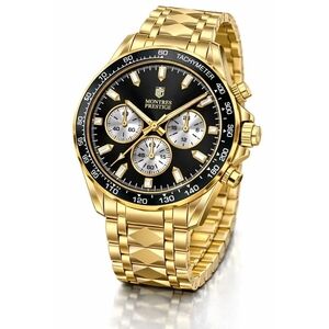 Montres Prestige X Invicta 44mm Gold Watch